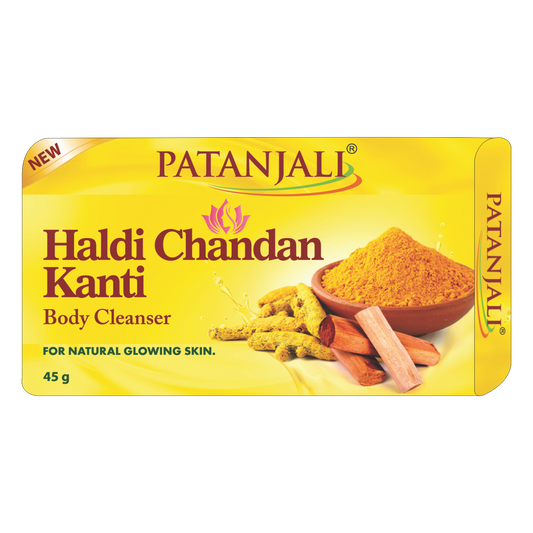 【Patanjali】 Patanjali Haldi Chandan Kanti Body Cleanser 45g｜パタンジャリ ハルディチャンダンカンティ ボディクレンザー｜45g