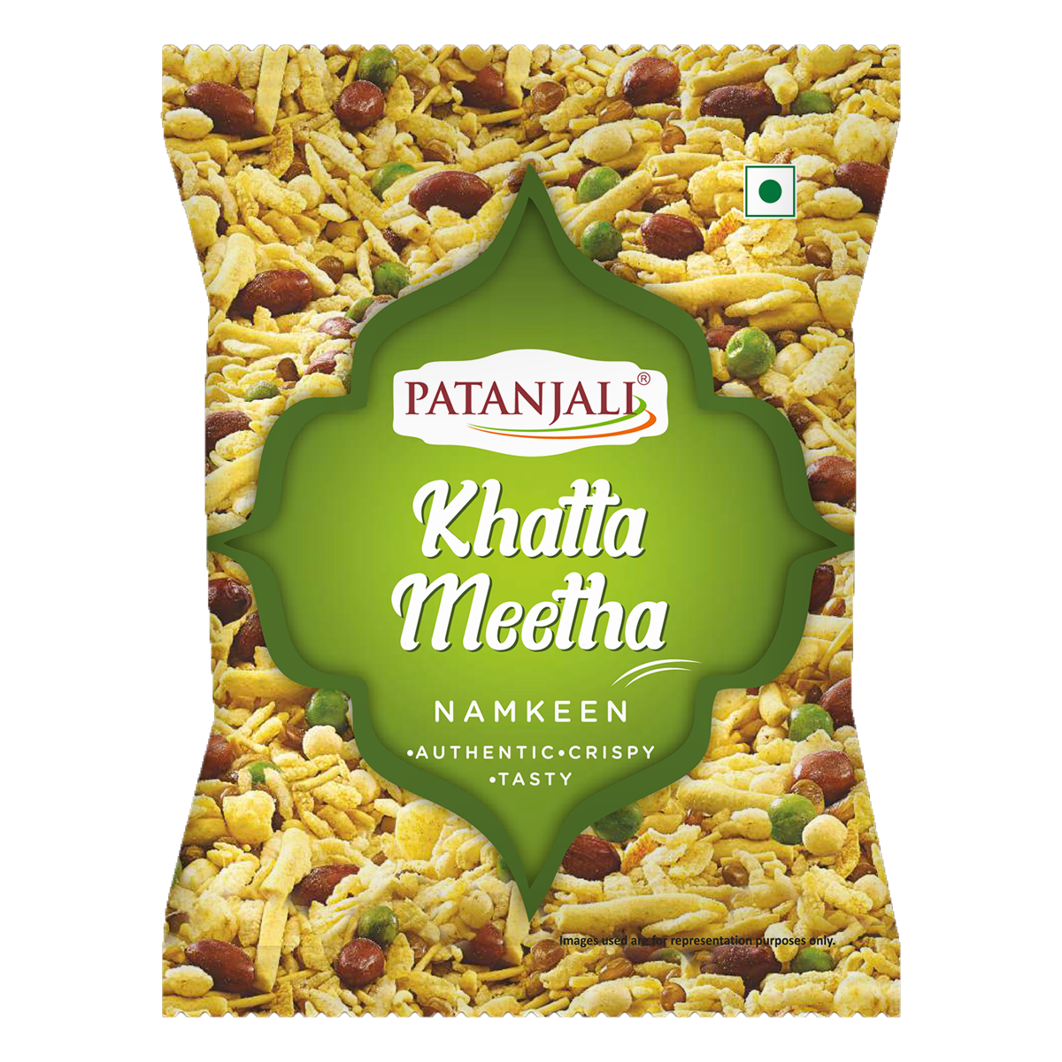 【Patanjali】 Namkeen Khatta Meetha 400g｜パタンジャリ カッタメータ スナック｜42g