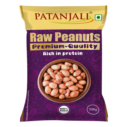 Patanjali Raw Peanuts (500 g)