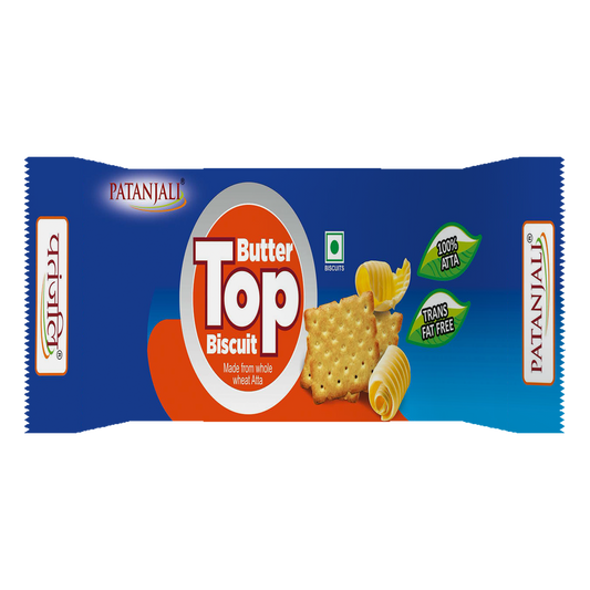 Patanjali Butter Top Biscuit 150g