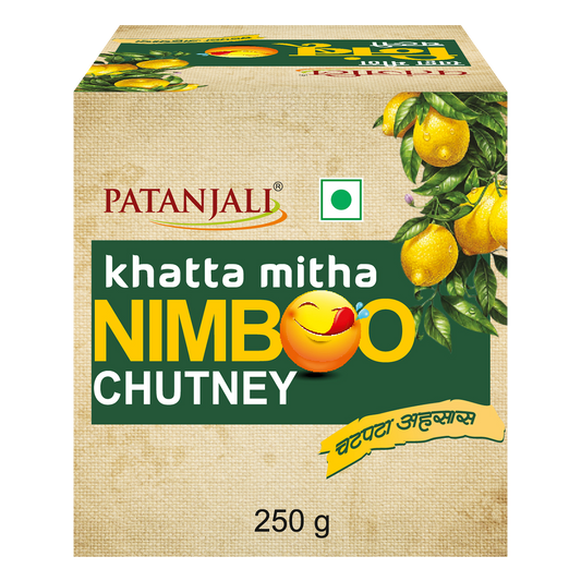 Patanjali Khatta Mitha Nimboo Chutney (250 g)