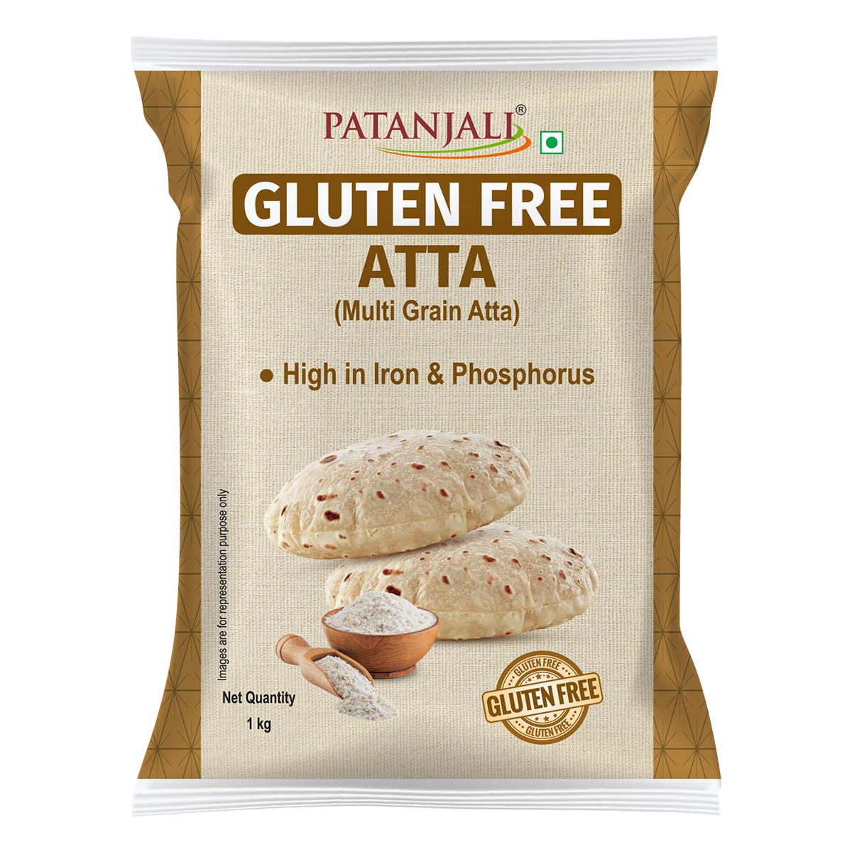 Patanjali Gluten Free Atta (1 kg)