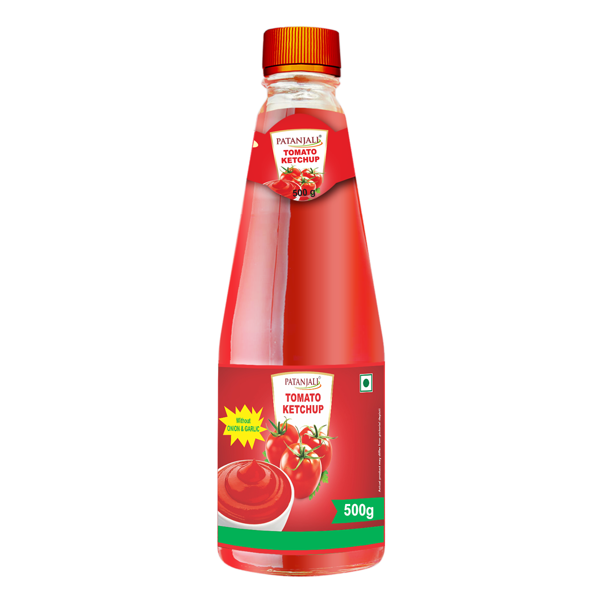 Patanjali Tomato Ketchup W/o Onion Garlic (B) (500 g)