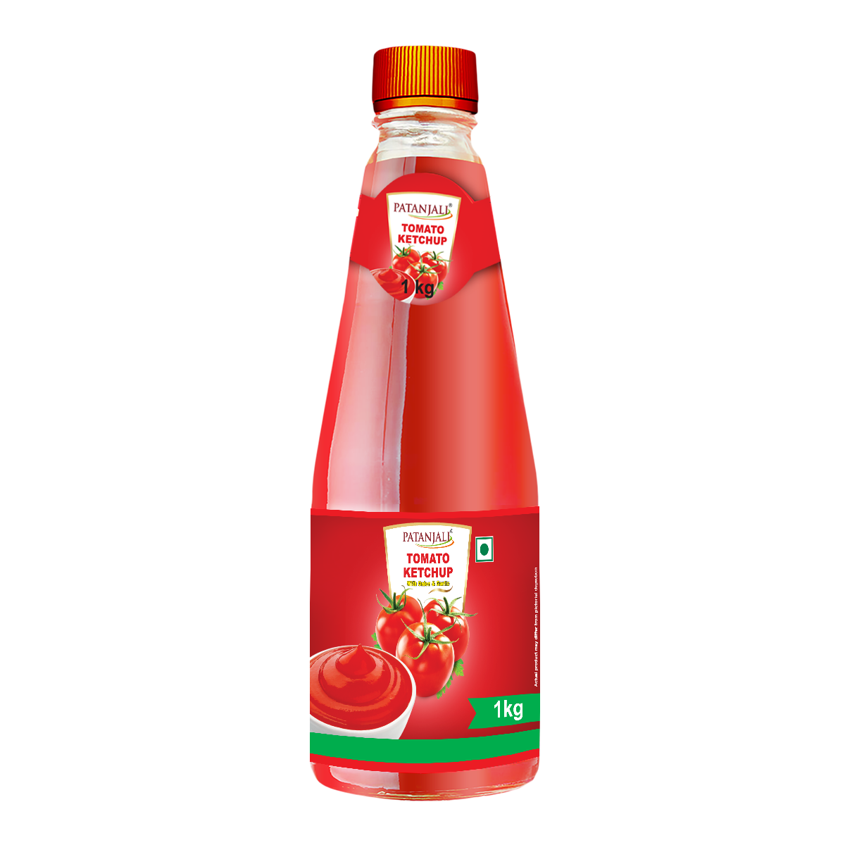 【Patanjali】 Patanjali Tomato Ketchup with Onion & Garlic (B) 1000g｜パタンジャリ　トマトケチャップ（オニオン＆ガーリック）｜500g