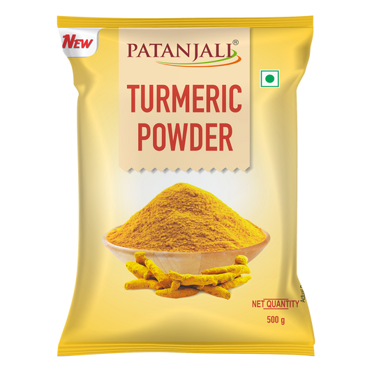 Patanjali Turmeric Powder (100 Gram) 500g