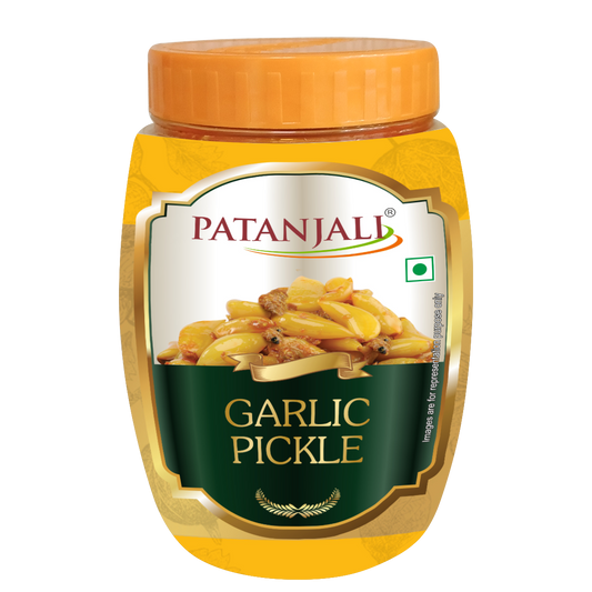 【Patanjali】 Patanjali Garlic Pickle 500g｜パタンジャリ ガーリックピクルス｜500g