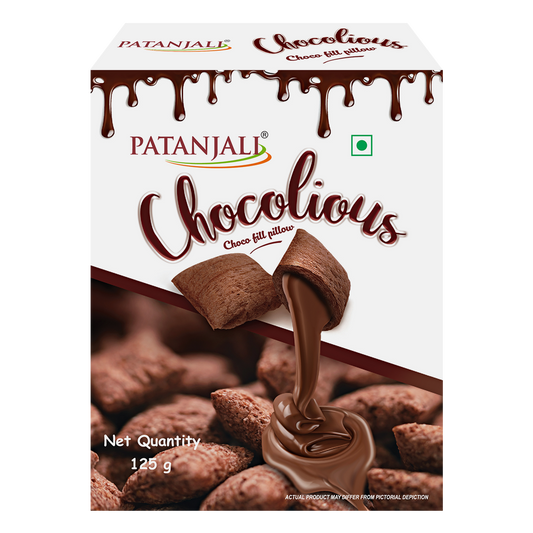 Patanjali Chocolious- Choco Fill Pillow (125 g)