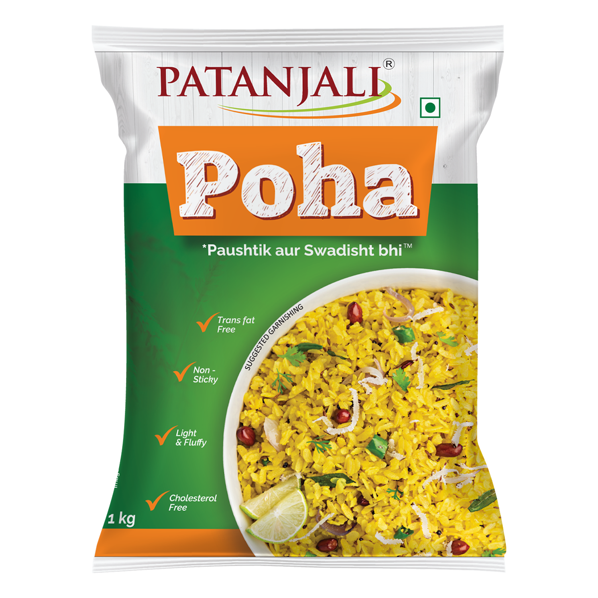 Patanjali Poha (500 g) 1000g