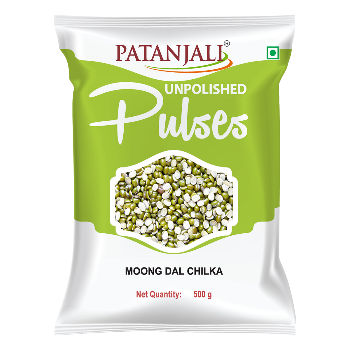 Patanjali Unpolished Moong Dal Chilka 500g