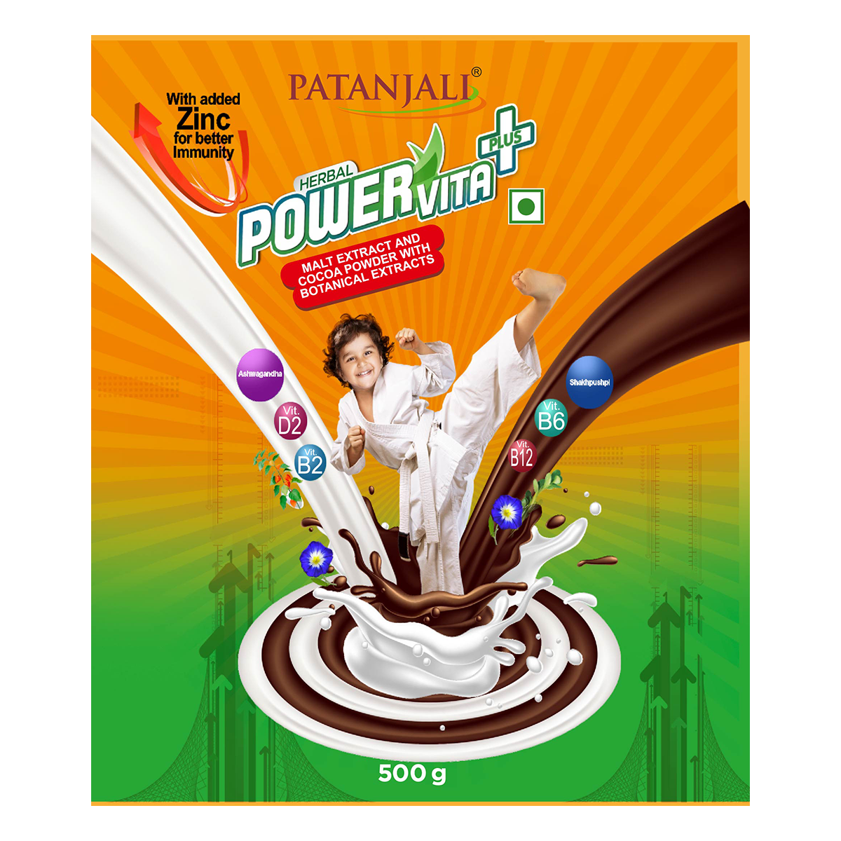 Patanjali Herbal Powervita Plus - Refill