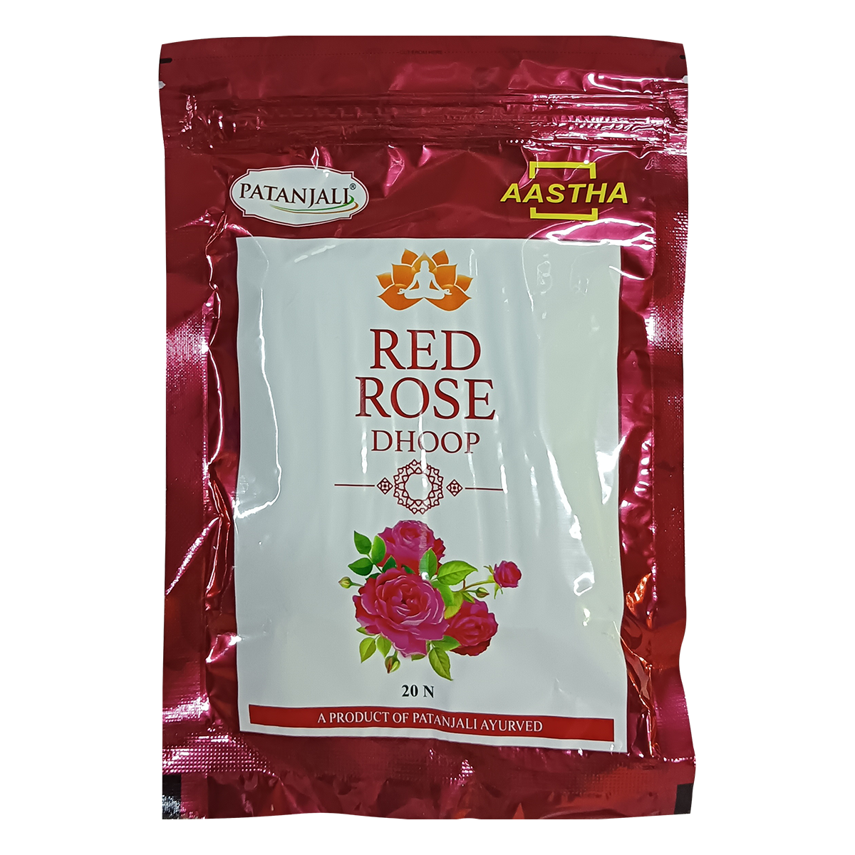 Aastha Red Rose Dhoop - 20 N