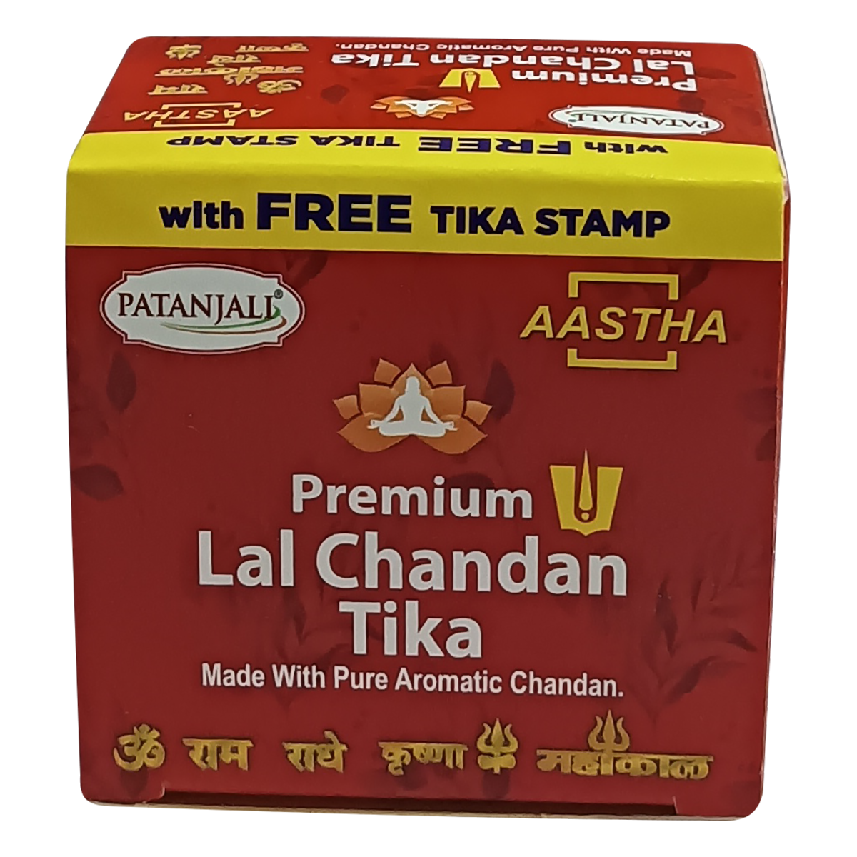 Aastha Lal Chandan Geela Tika