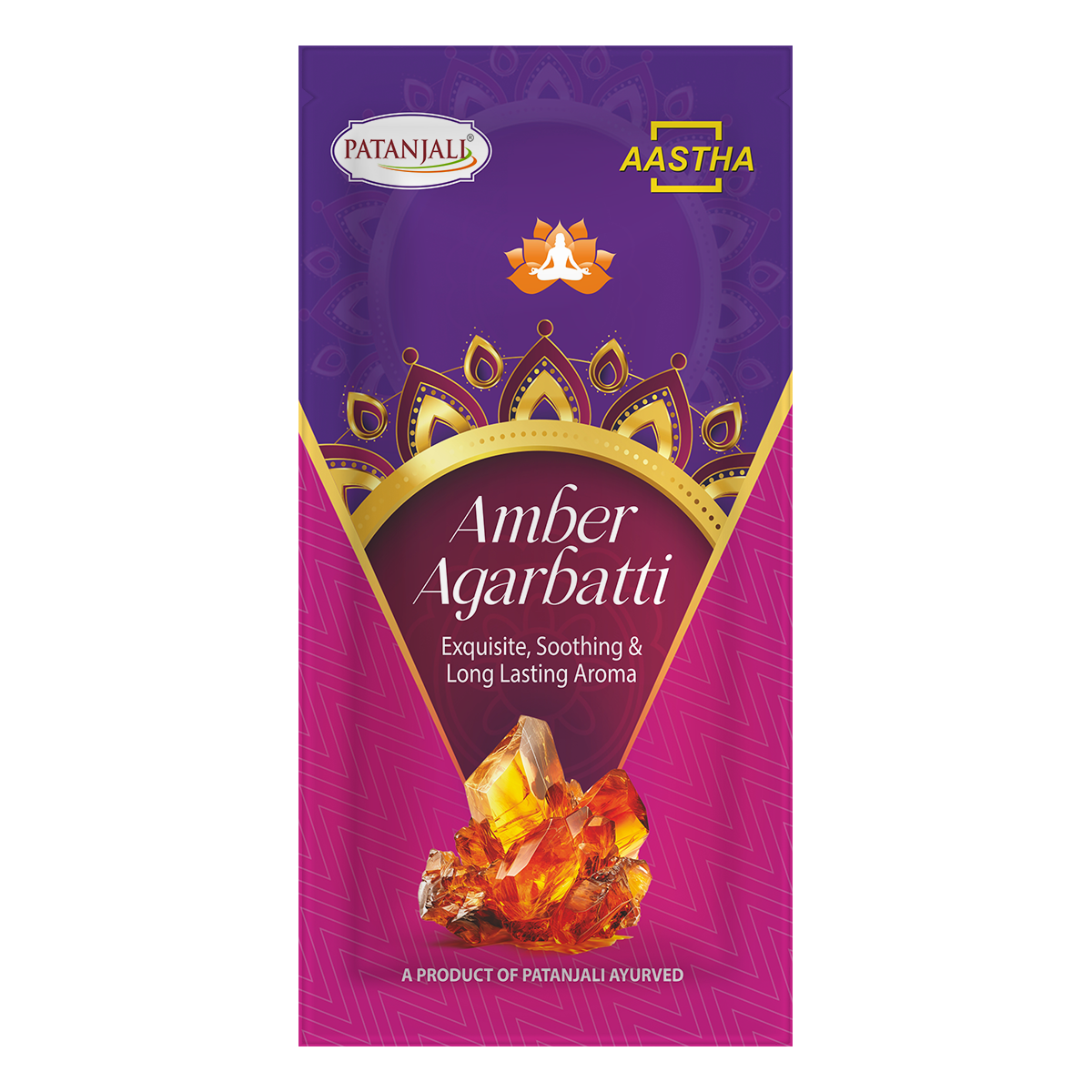 Aastha Agarbatti Amber (125 g) 120g