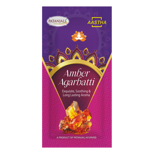 Aastha Agarbatti Amber (125 g) 120g