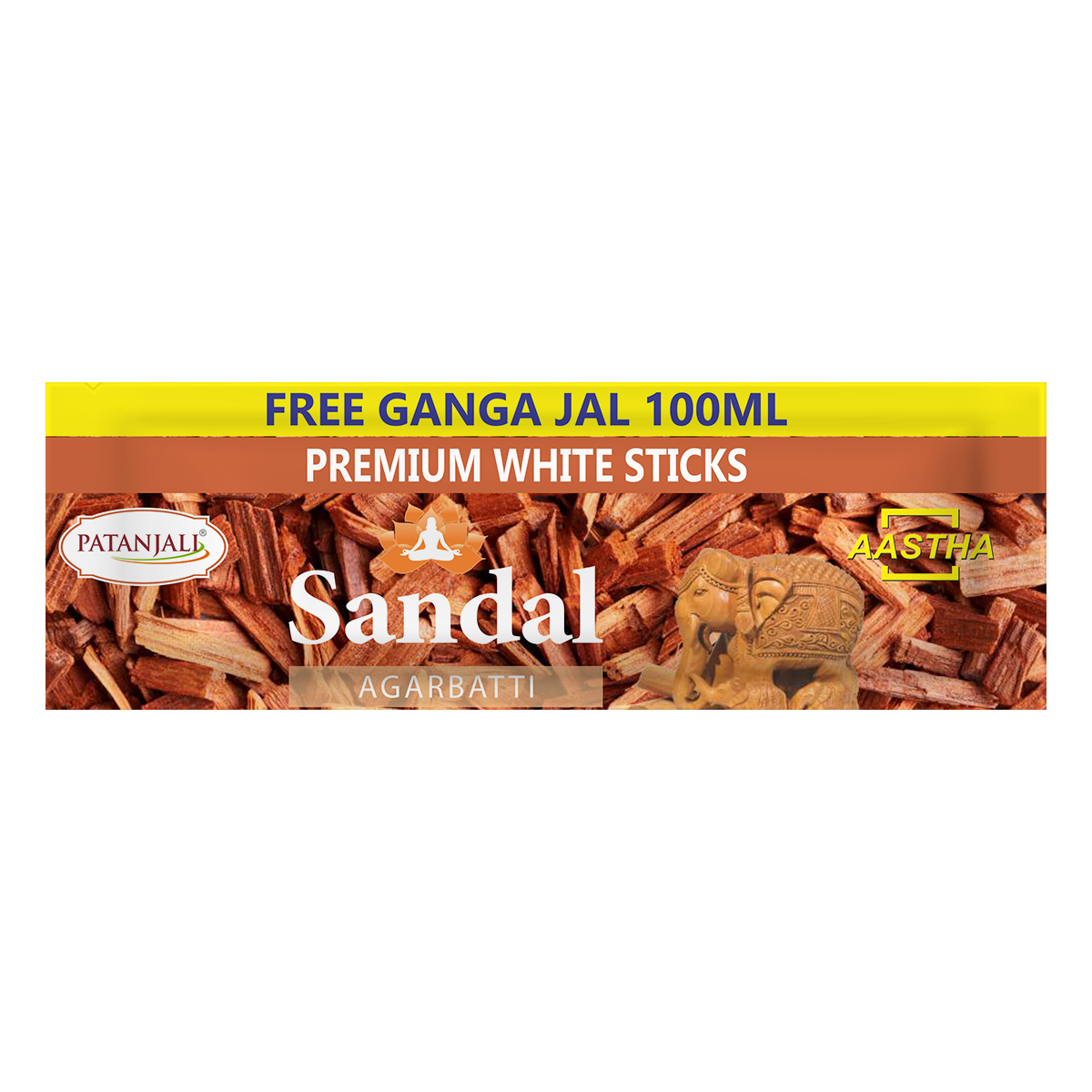 Aastha Agarbati Ws Sandal-Free Gangajal