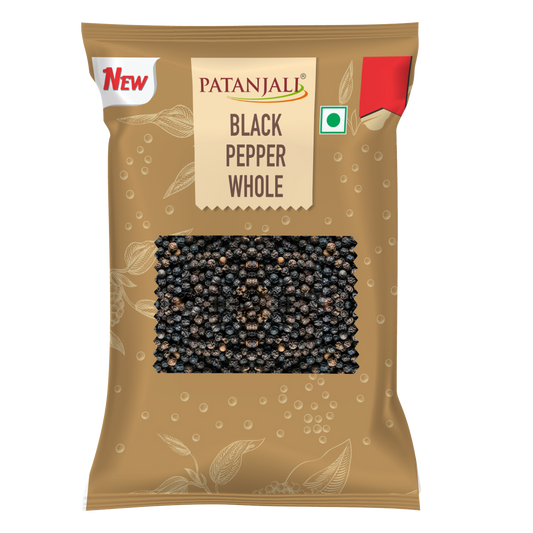 Patanjali Black Pepper Whole (100 Gram) 5g