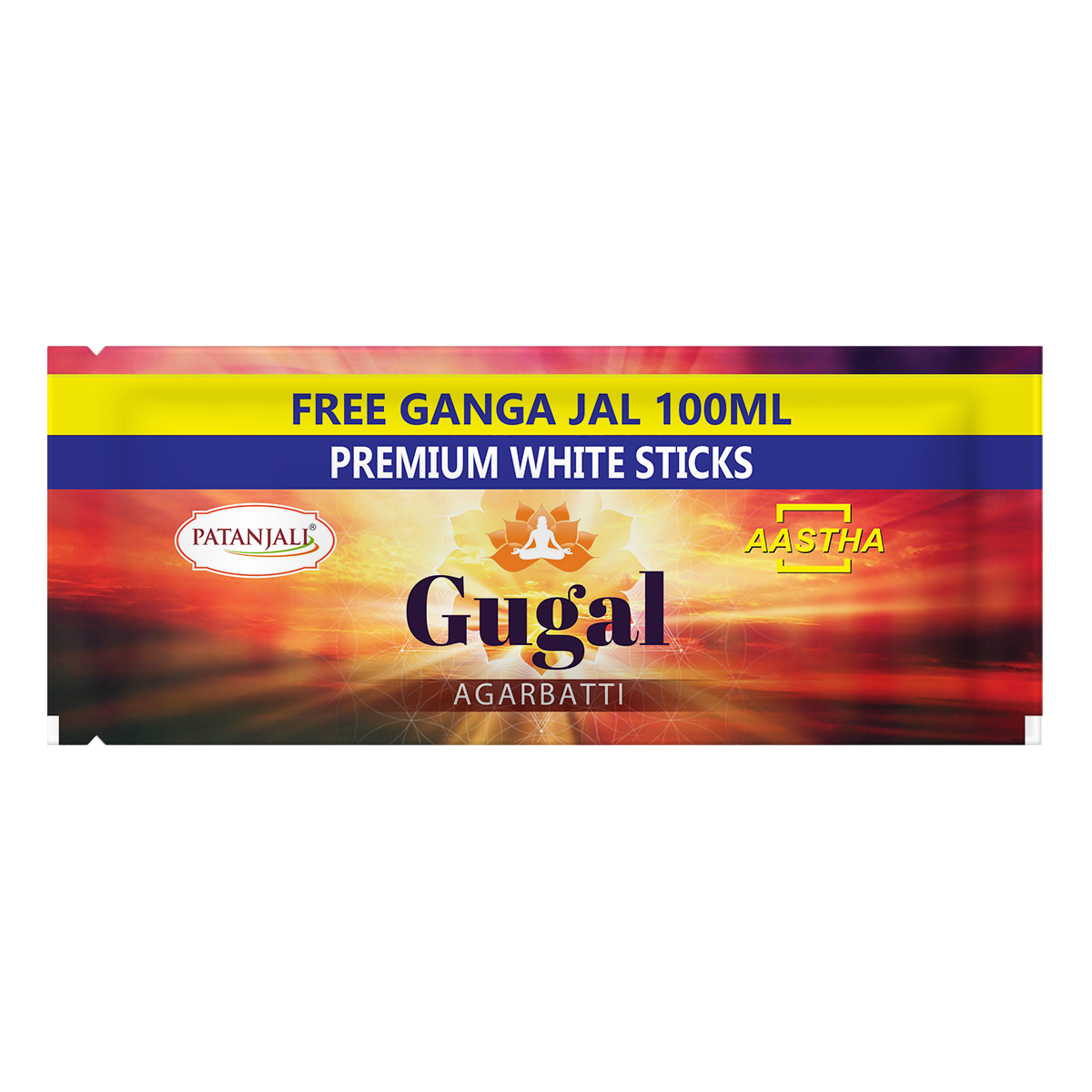 Aastha Agarbatti Ws Gugal-250g Free Gangajal
