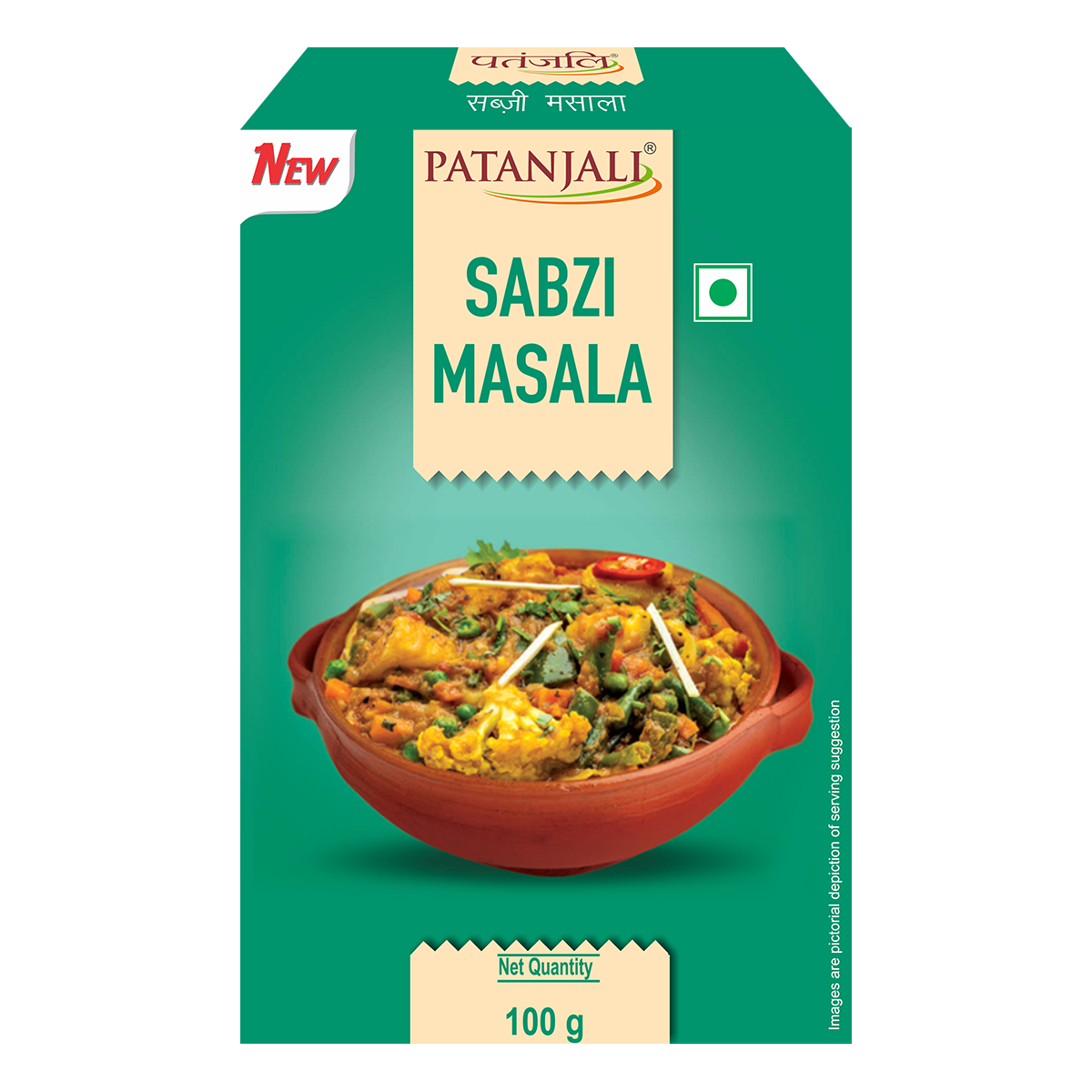 Patanjali Sabzi Masala (100 Gram)