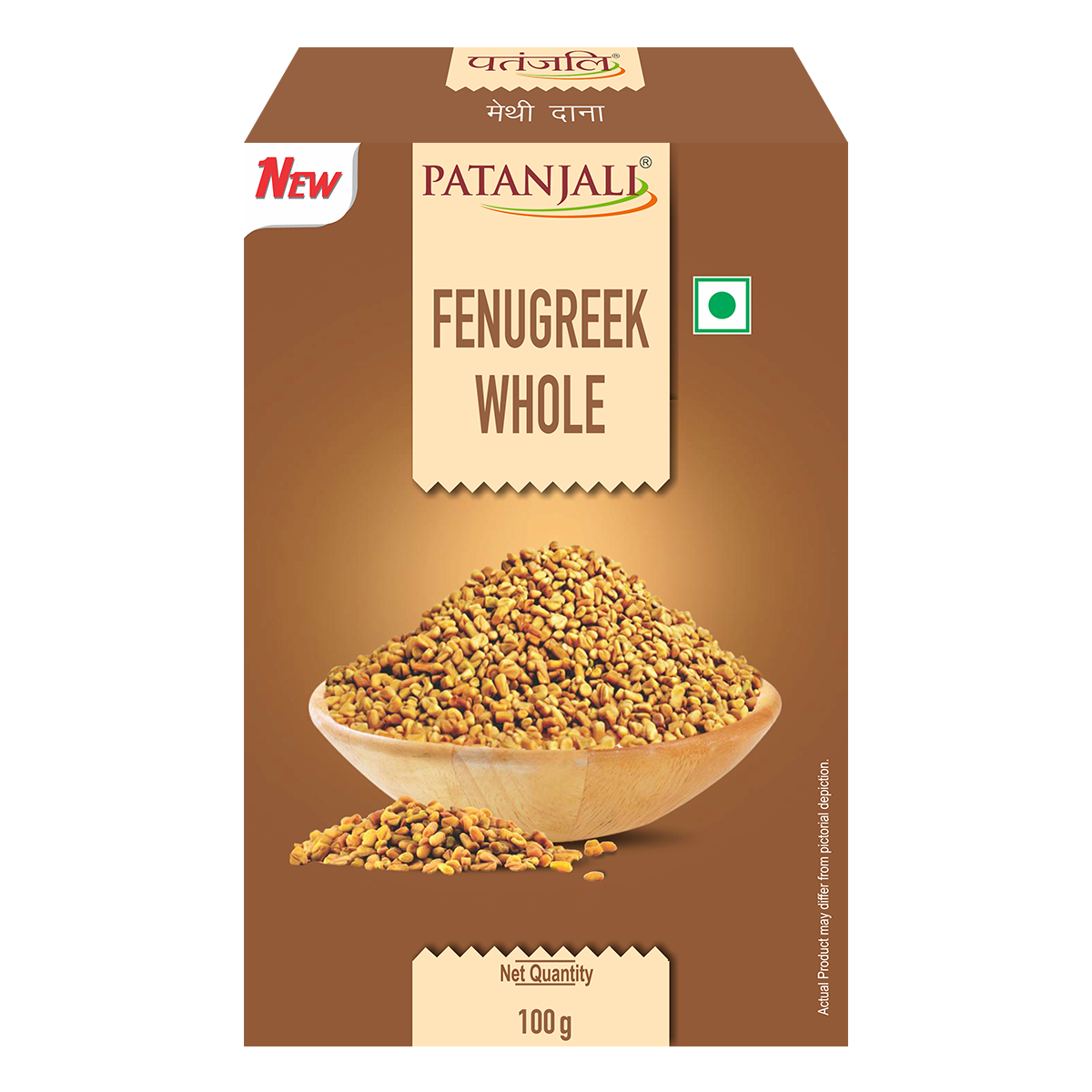 Patanjali Fenugreek Whole (100 Gram)