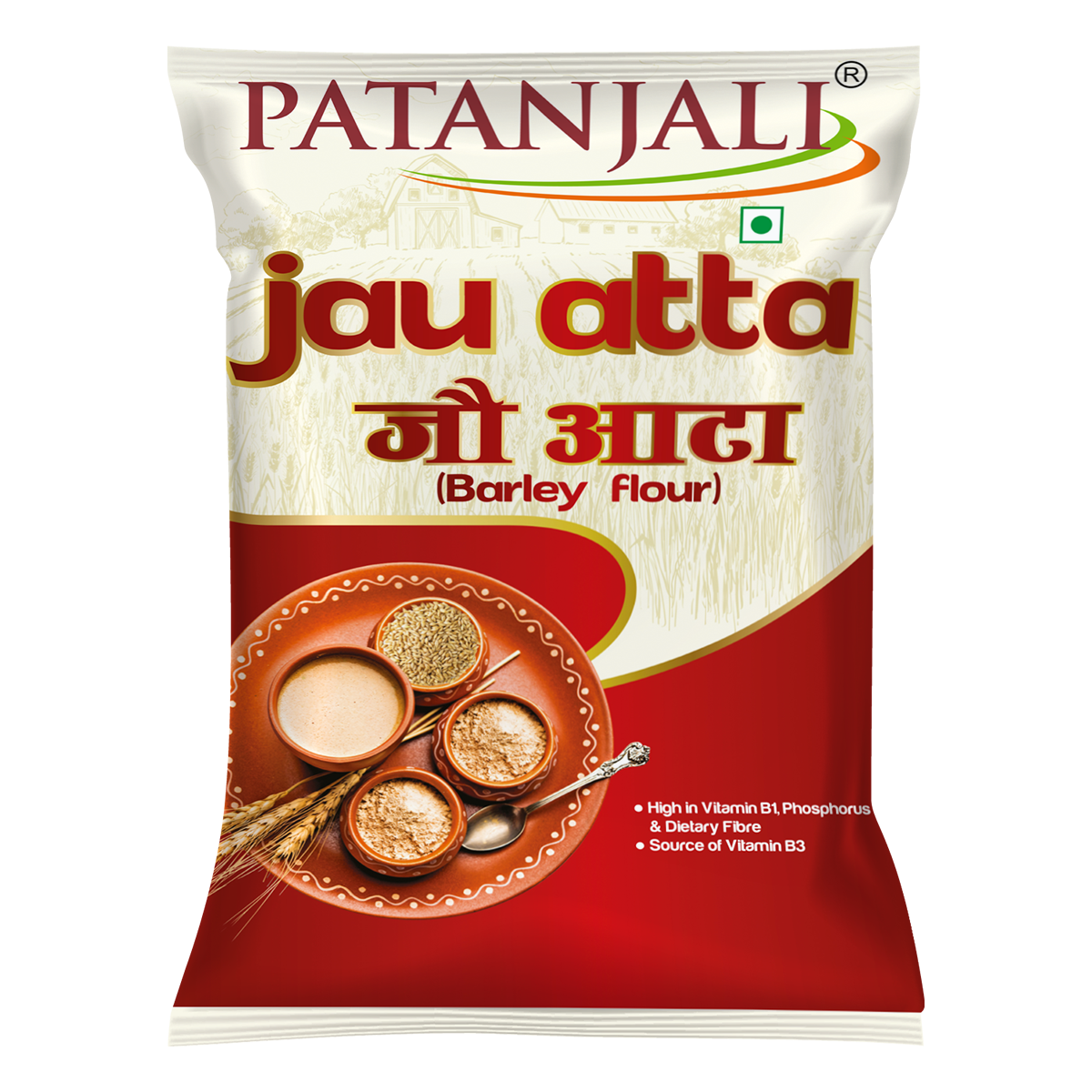 Patanjali Jau Atta (500 g)