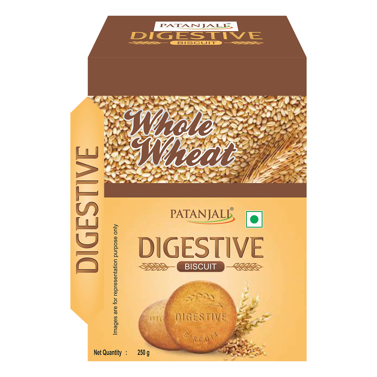 Patanjali Digestive Cookies (250 Gram)