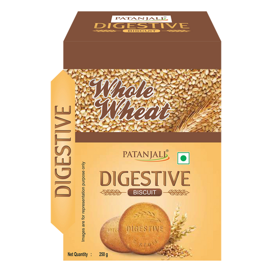 Patanjali Digestive Cookies (250 Gram)