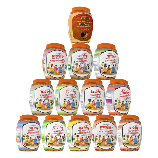 Divya Hawan Samagri Kit (13 Jars)