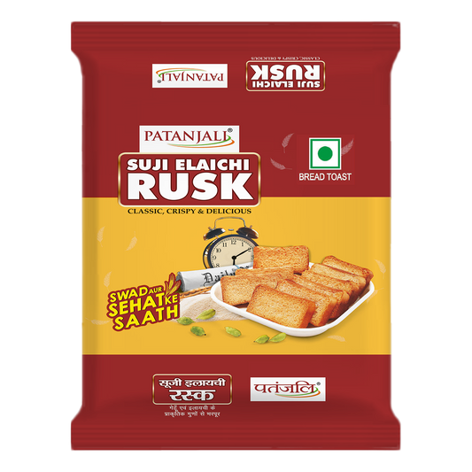 Patanjali Suji Elaichi Rusk 182g