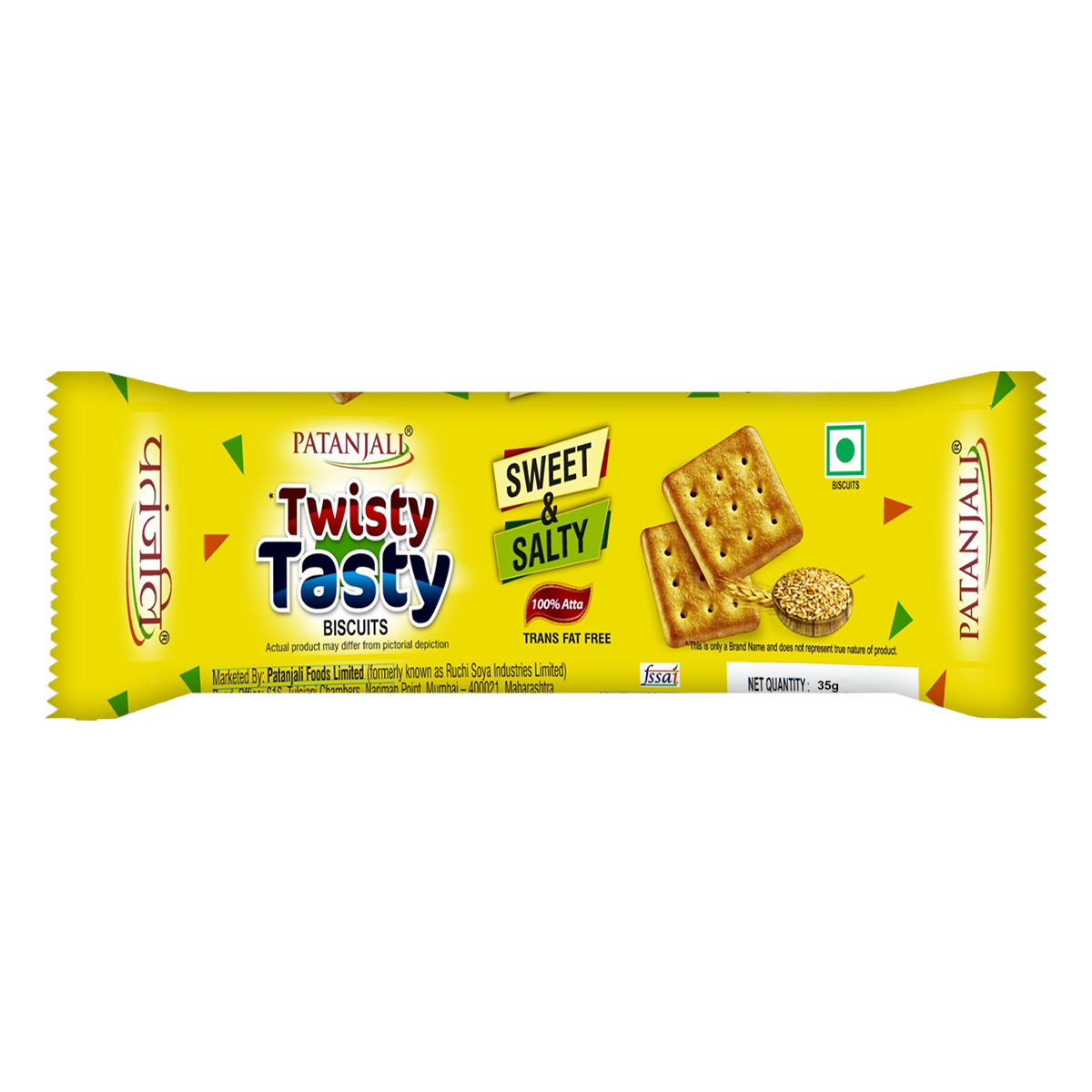 Patanjali Twisty Tasty Biscuit (35 Gram)