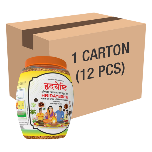 Divya Hridayeshti (Hawan Samagri)400g 1 CLD (12 Pcs)