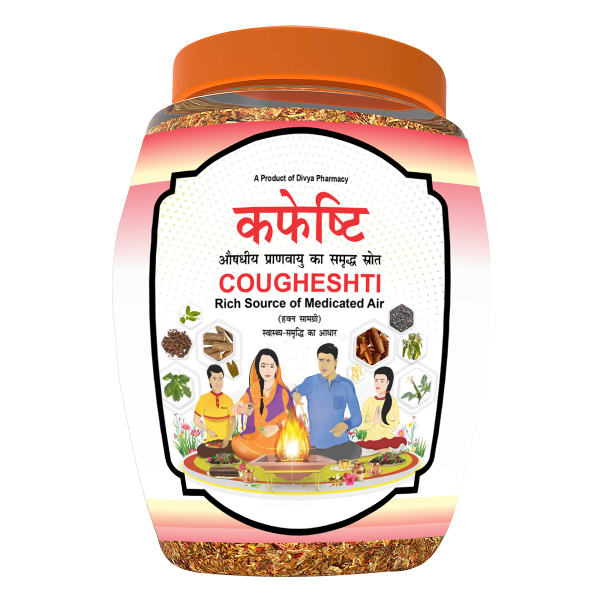 Divya Cougheshti (Hawan Samagri) (400 Gram)