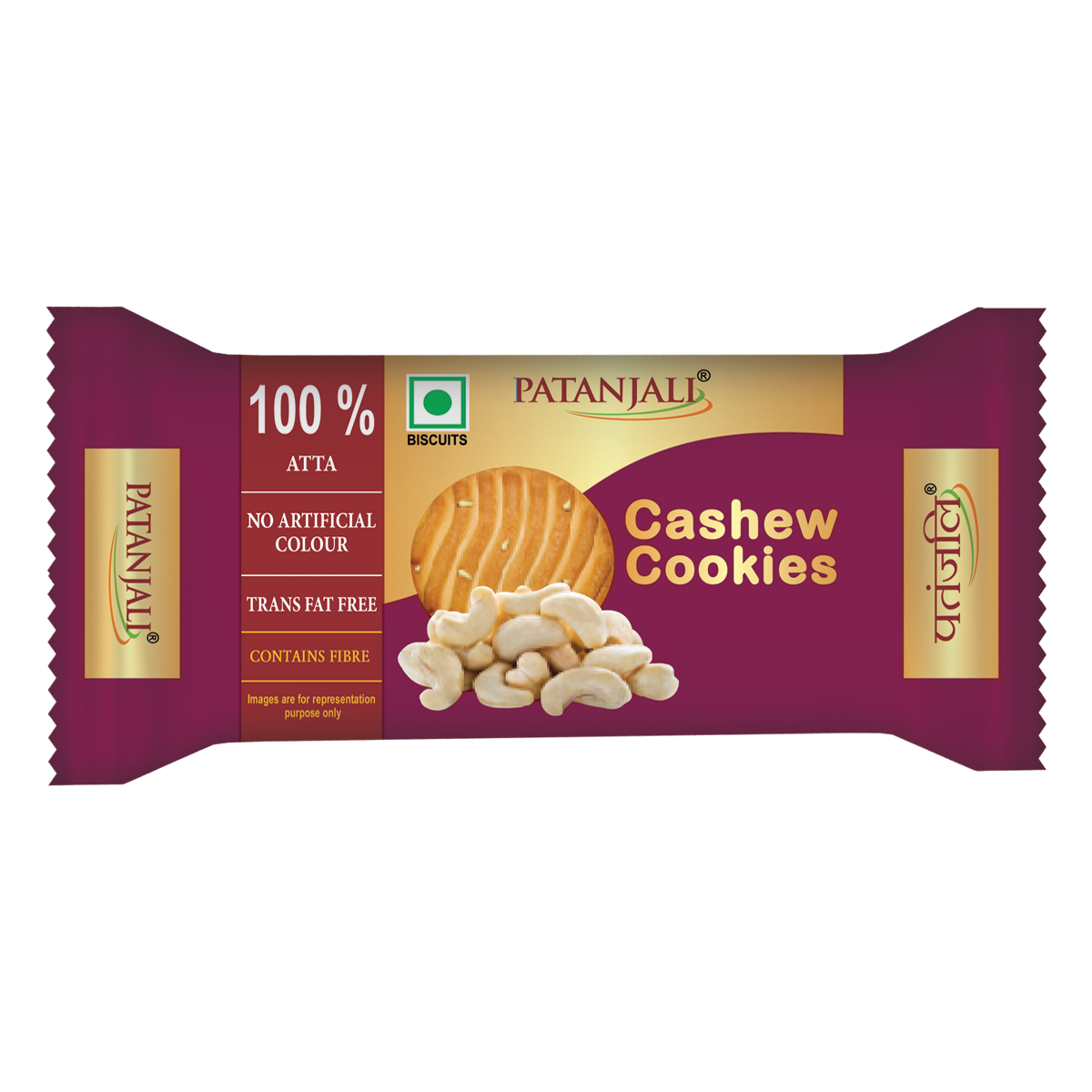 Patanjali Cashew Cookies 58g