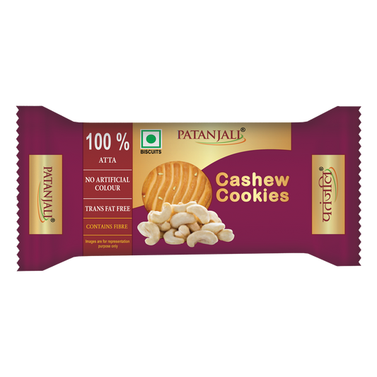 Patanjali Cashew Cookies 58g