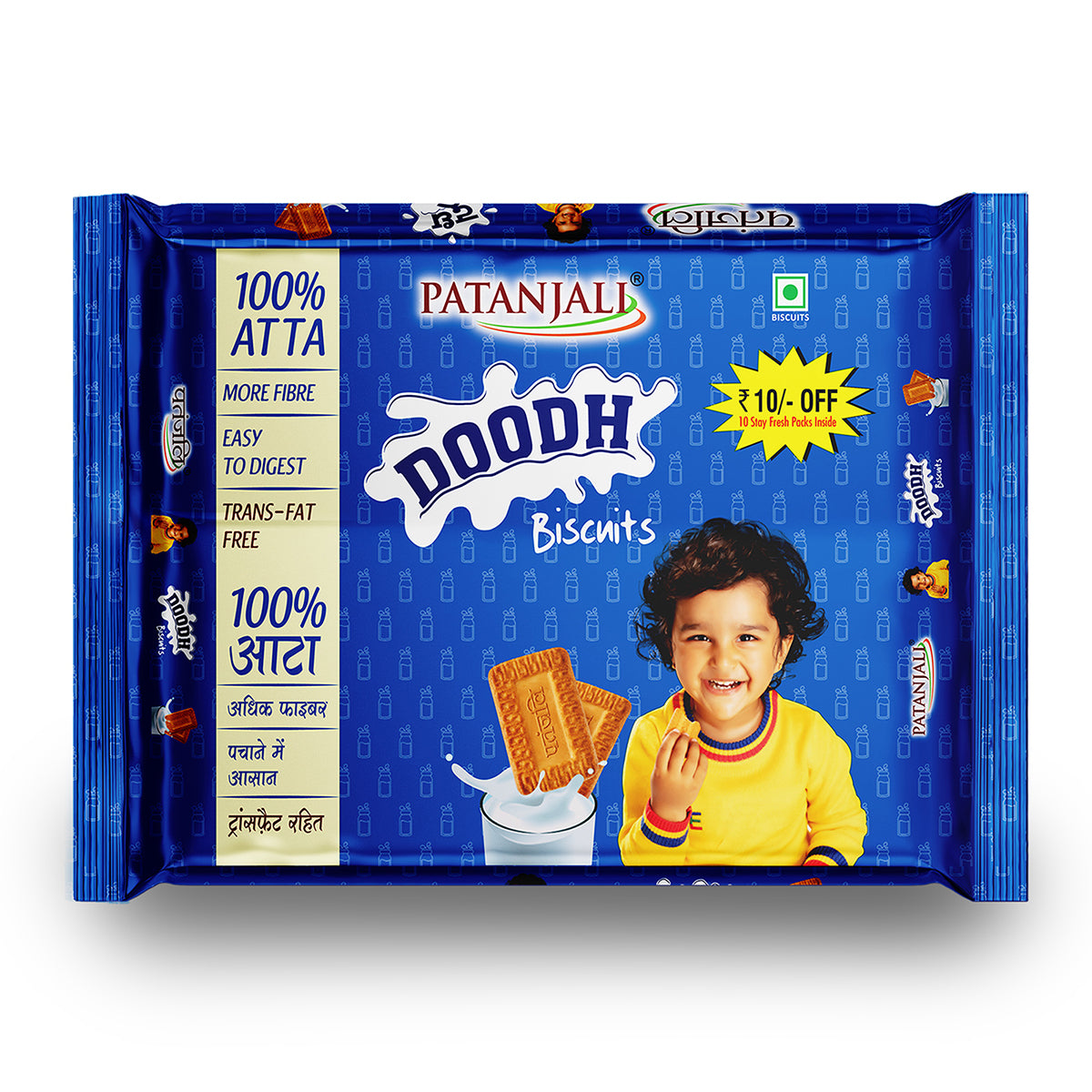 Patanjali Doodh Biscuits (800 g)