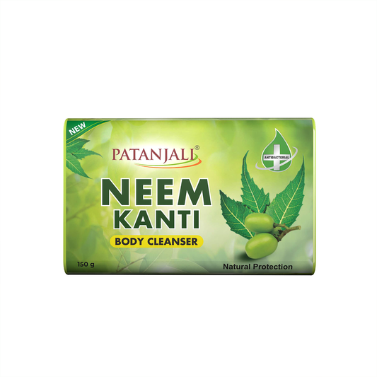 Patanjali Neem Kanti Body Cleanser - Pack of 4