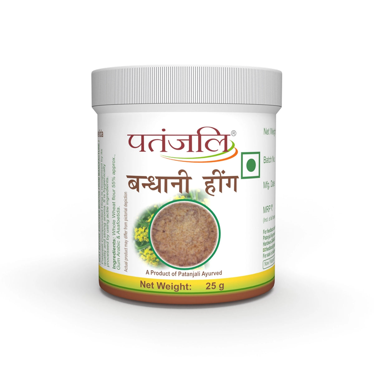Patanjali Bandhani Hing (25 Gram)
