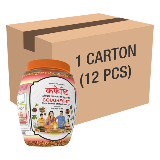 Divya Cougheshti (Hawan Samagri) 400g 1 CLD (12 Pcs)