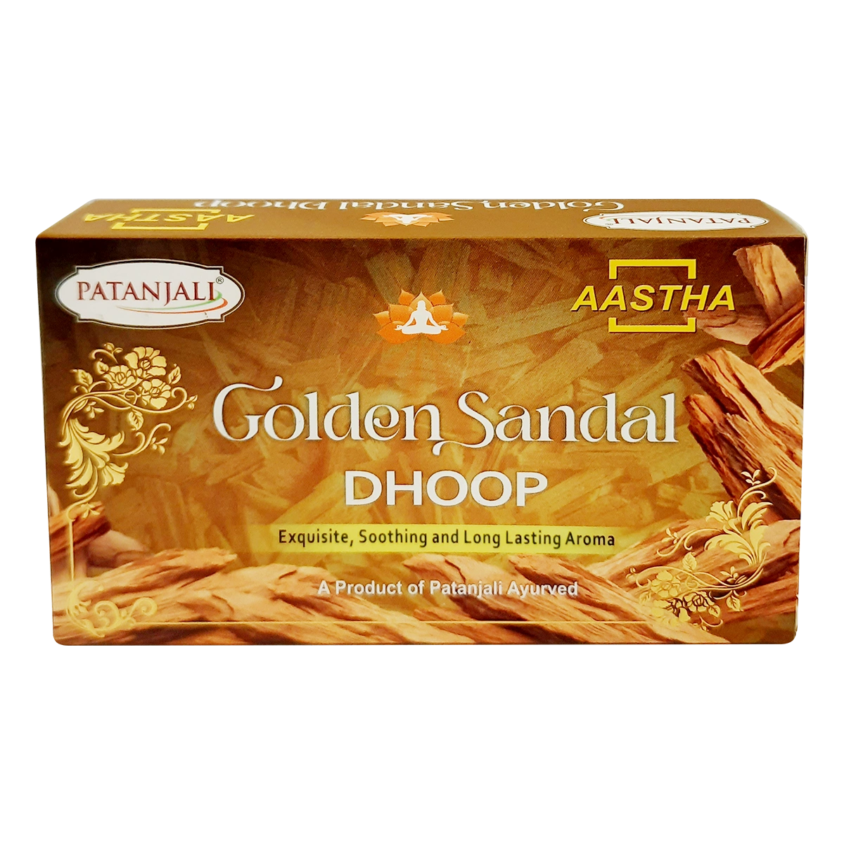 Aastha Premium Golden Dhoop Sandal- 16 N