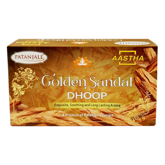 Aastha Premium Golden Dhoop Sandal- 16 N