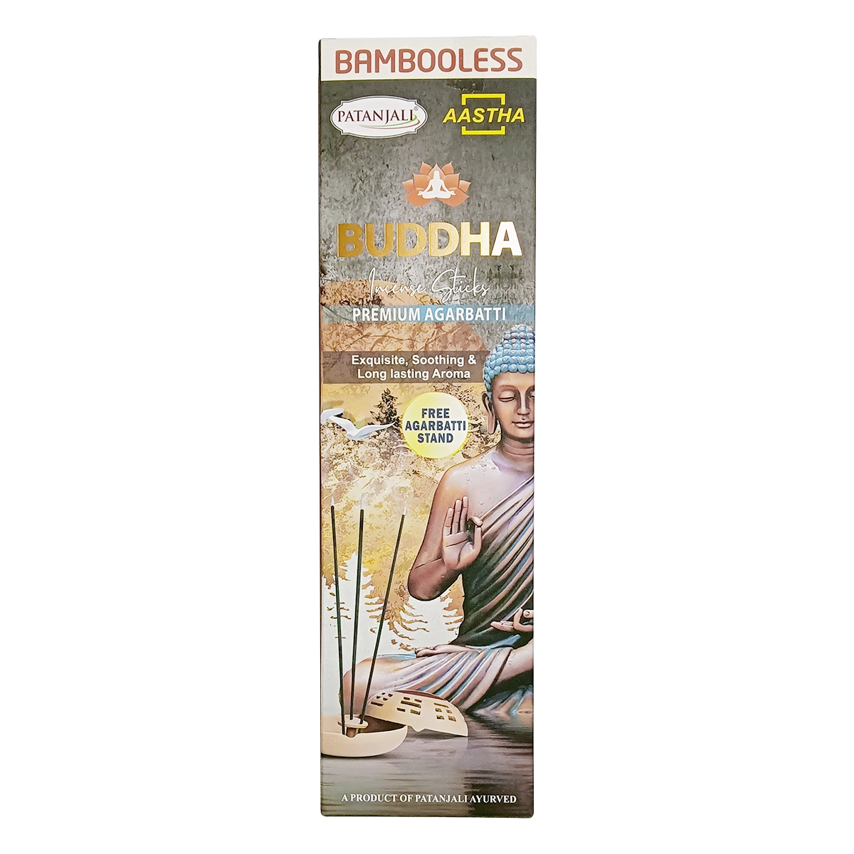 Aastha Bambooless Agarbati Buddha