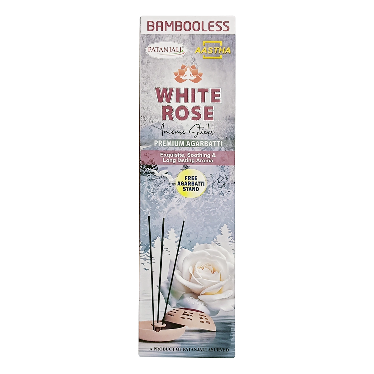 Aastha Bambooless Agarbati Whiterose