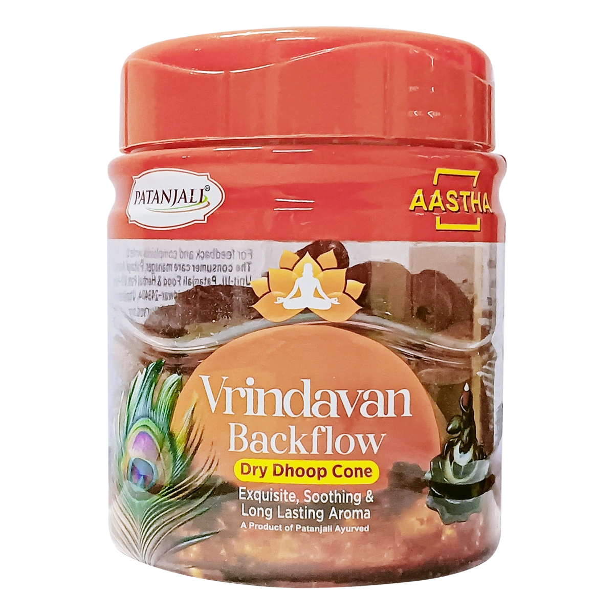 Aastha Backflow Dhoop Cone Vrindavan
