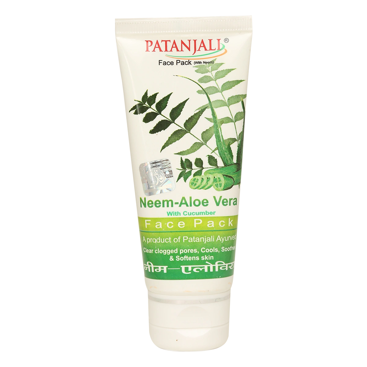 Patanjali Aloevera Neem Cucumber Face Pack (60 g)