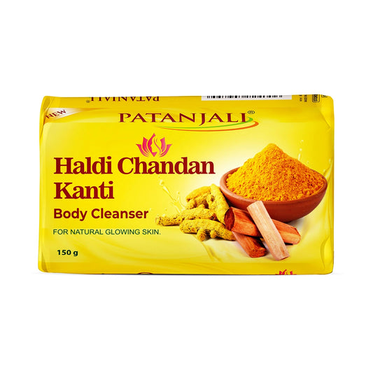 【Patanjali】 Patanjali Haldi Chandan Kanti Body Cleanser 150g｜パタンジャリ ハルディ チャンダン ボディクレンザー｜150g