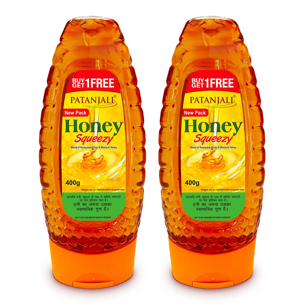 Honey Squeeze - 400 G (1+1 Combo) (800 Gram)