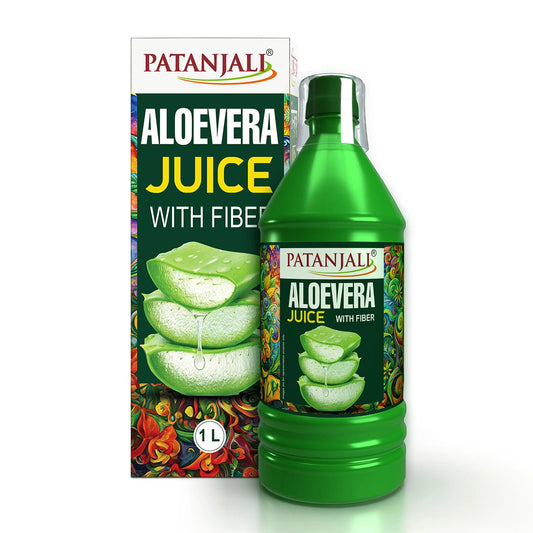 Patanjali Aloevera Juice With Fiber (1000 ml)