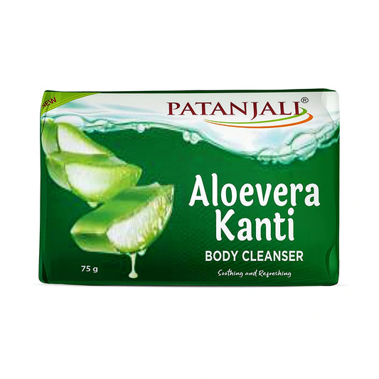 【Patanjali】 Patanjali Aloevera Kanti Body Cleanser 75g｜パタンジャリ アロエベラカンティ ボディクレンザー｜75g