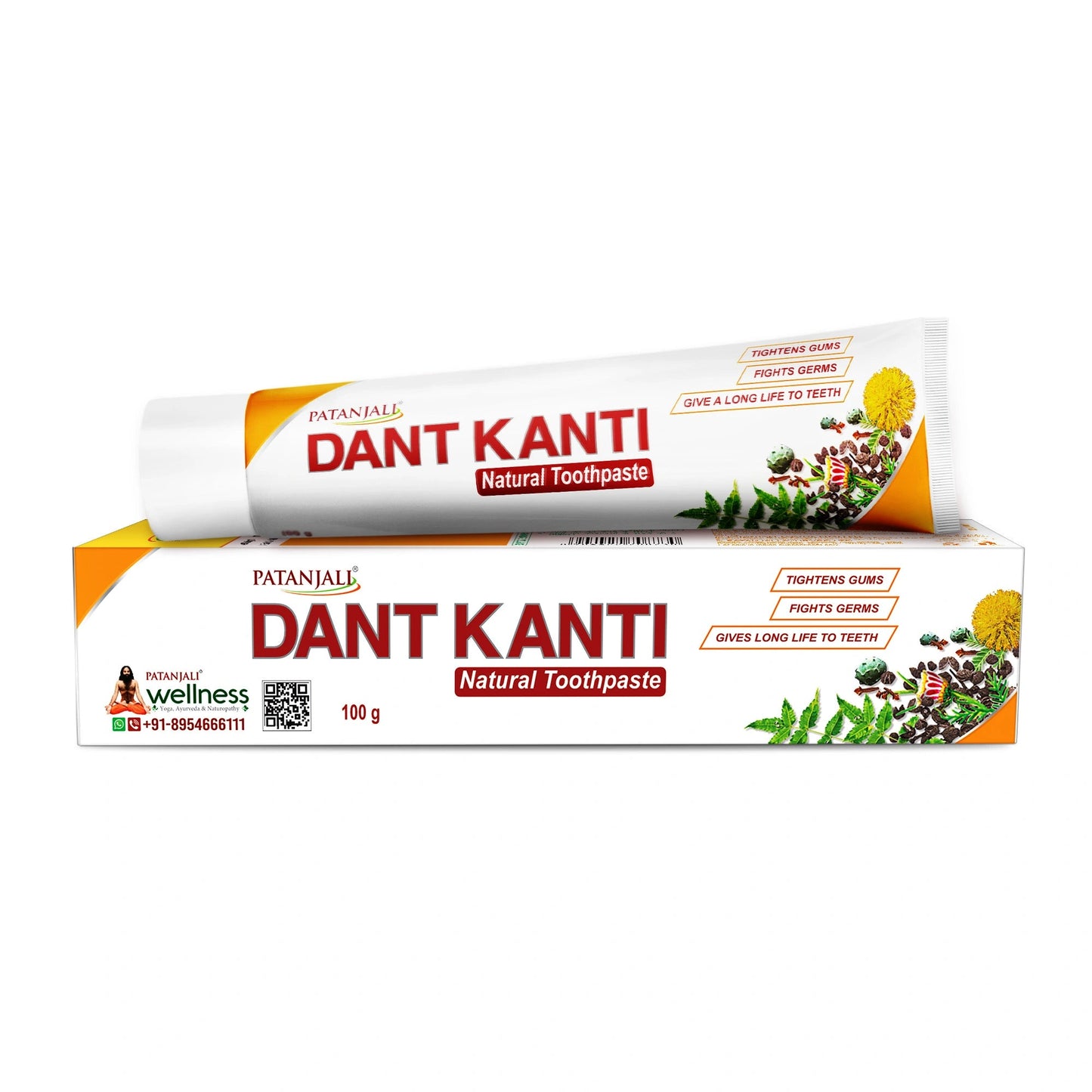 Patanjali Dant Kanti Natural Toothpaste (100 g)