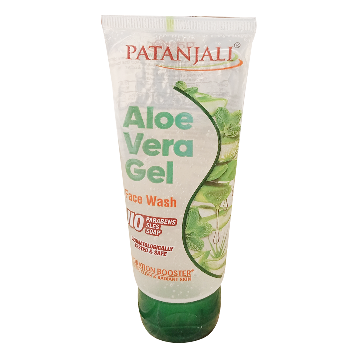 Patanjali Aloevera Gel Face Wash (60 ml)