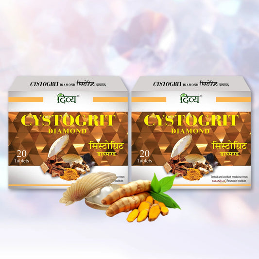 Divya Cystogrit Diamond 20 N (Pack of 2)